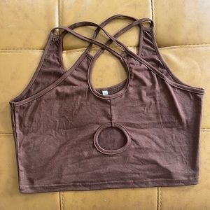 Remidoo Women's Sexy Strappy Sleeveless Cut Out Crop Top - Amazon